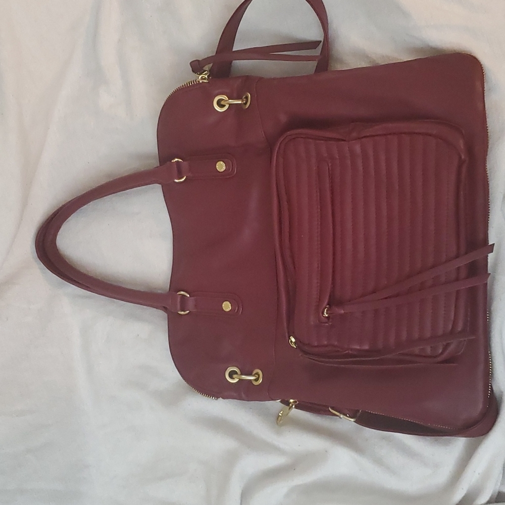Steve Madden Burgundy purse - Picture 2 of 12